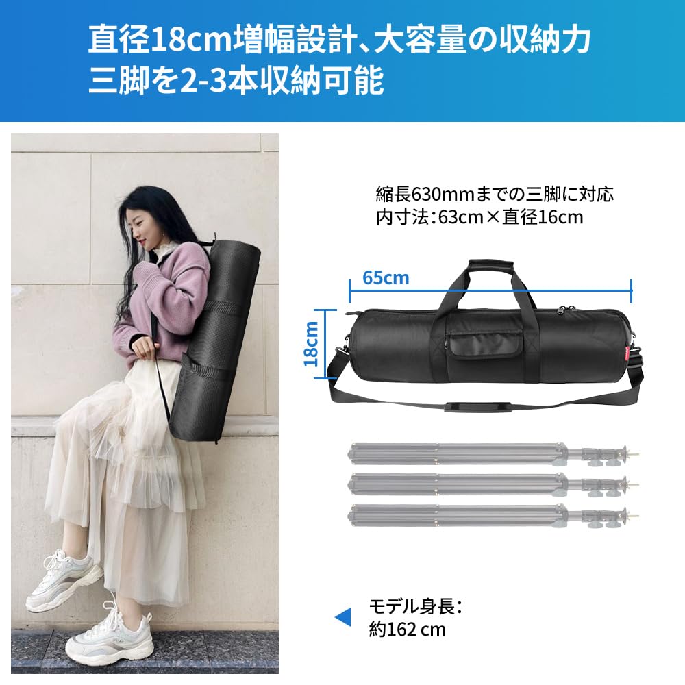 旅行用品 HPRC6400W HPRC キャスター付 軽量防水ロングケース 三脚仕様